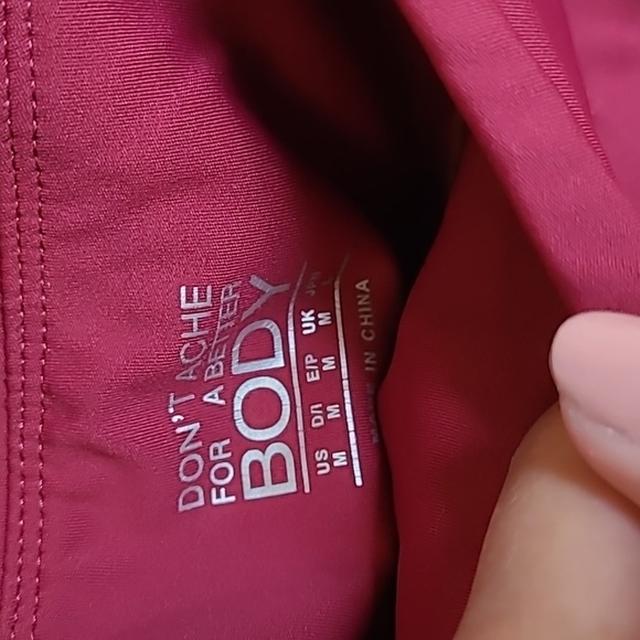 Don't ache for a better body Leggings size medium - Picture 2 of 2